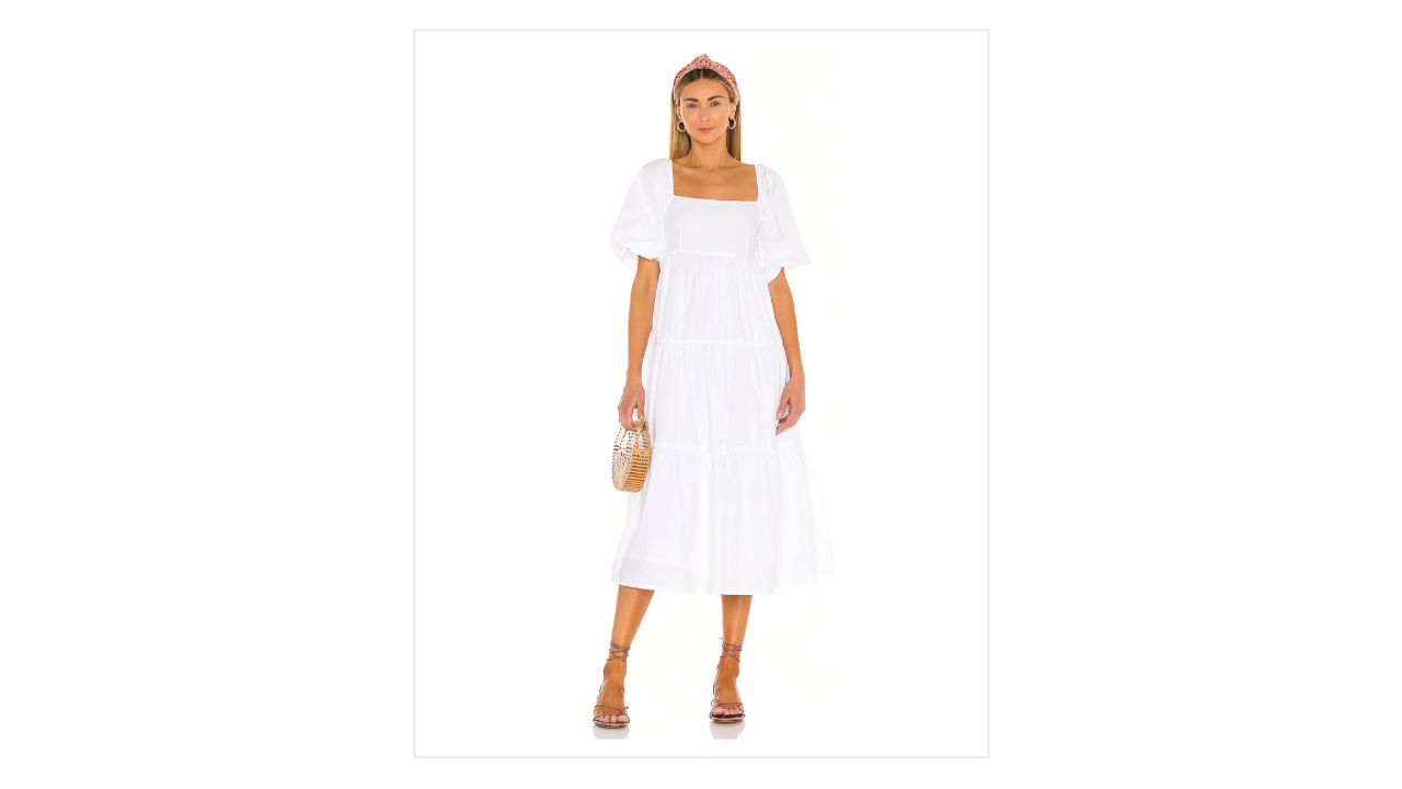 Faithfull the Brand Kiona Midi Dress