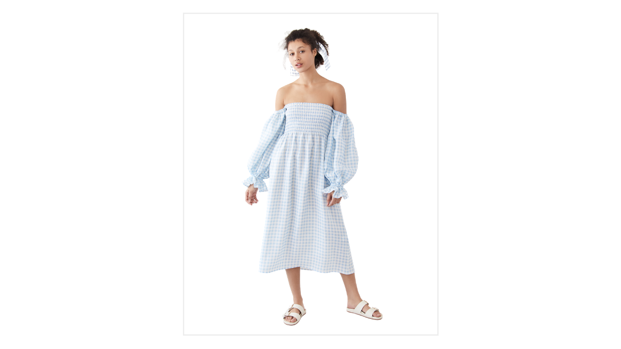 Sleeper Atlanta Linen Dress