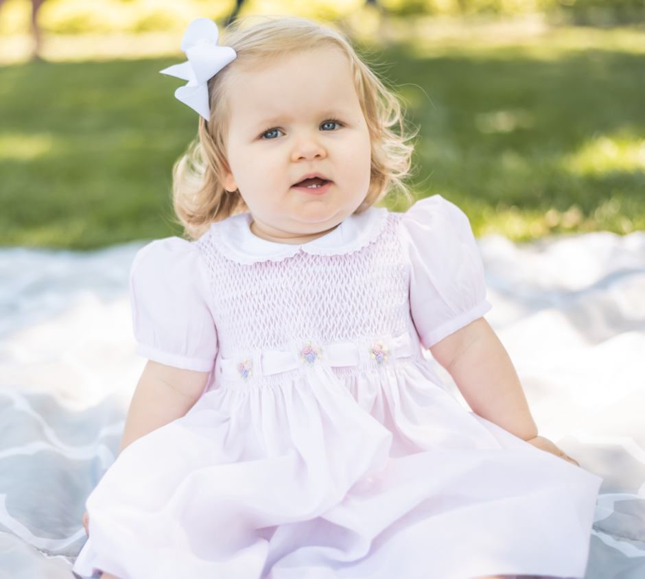 Feltman Brothers Secret Garden Smocked Dress