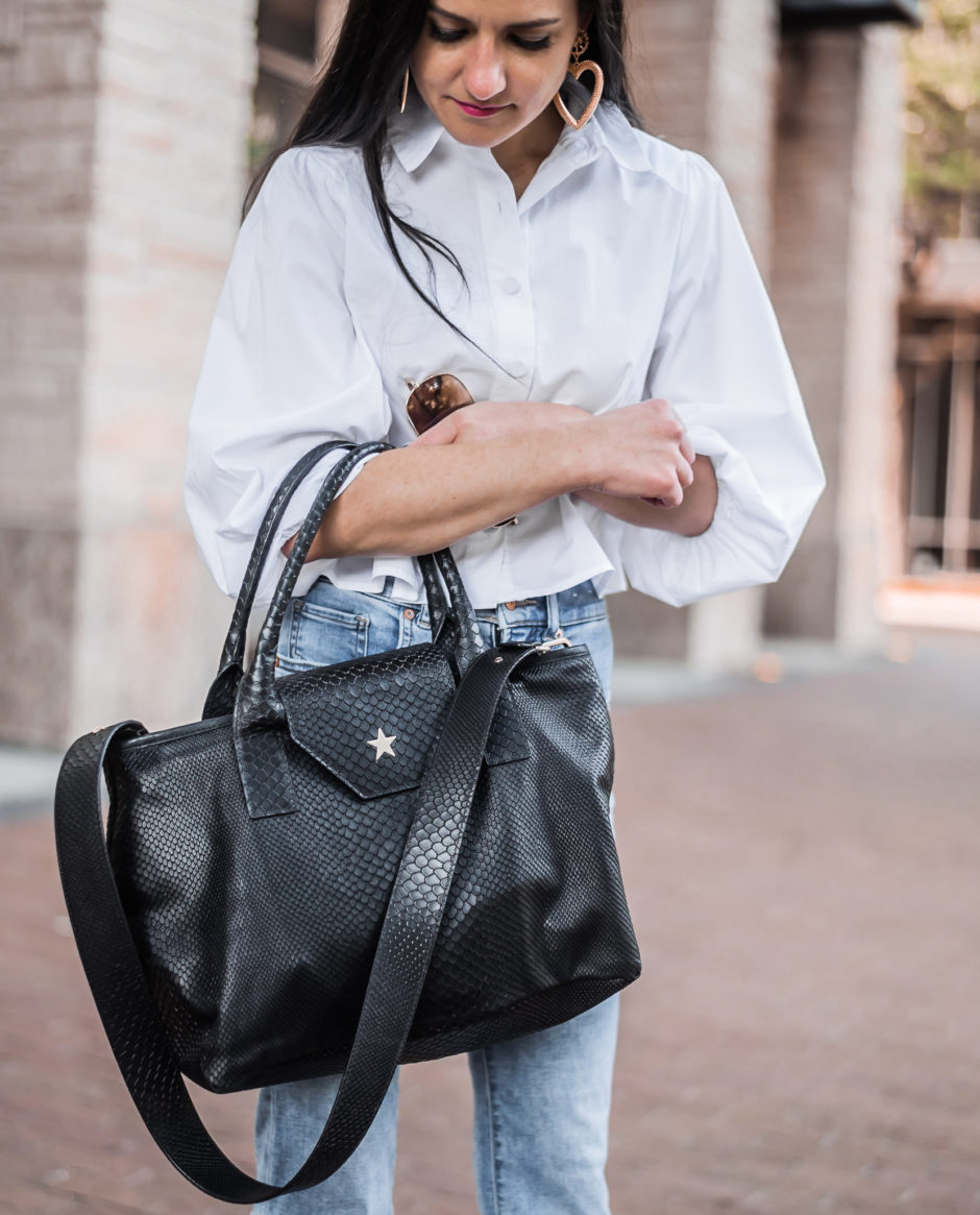 Etoile Medium Boa Tote
