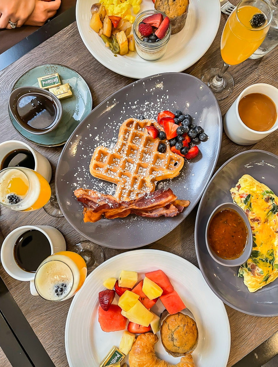 texas-shaped waffles plano