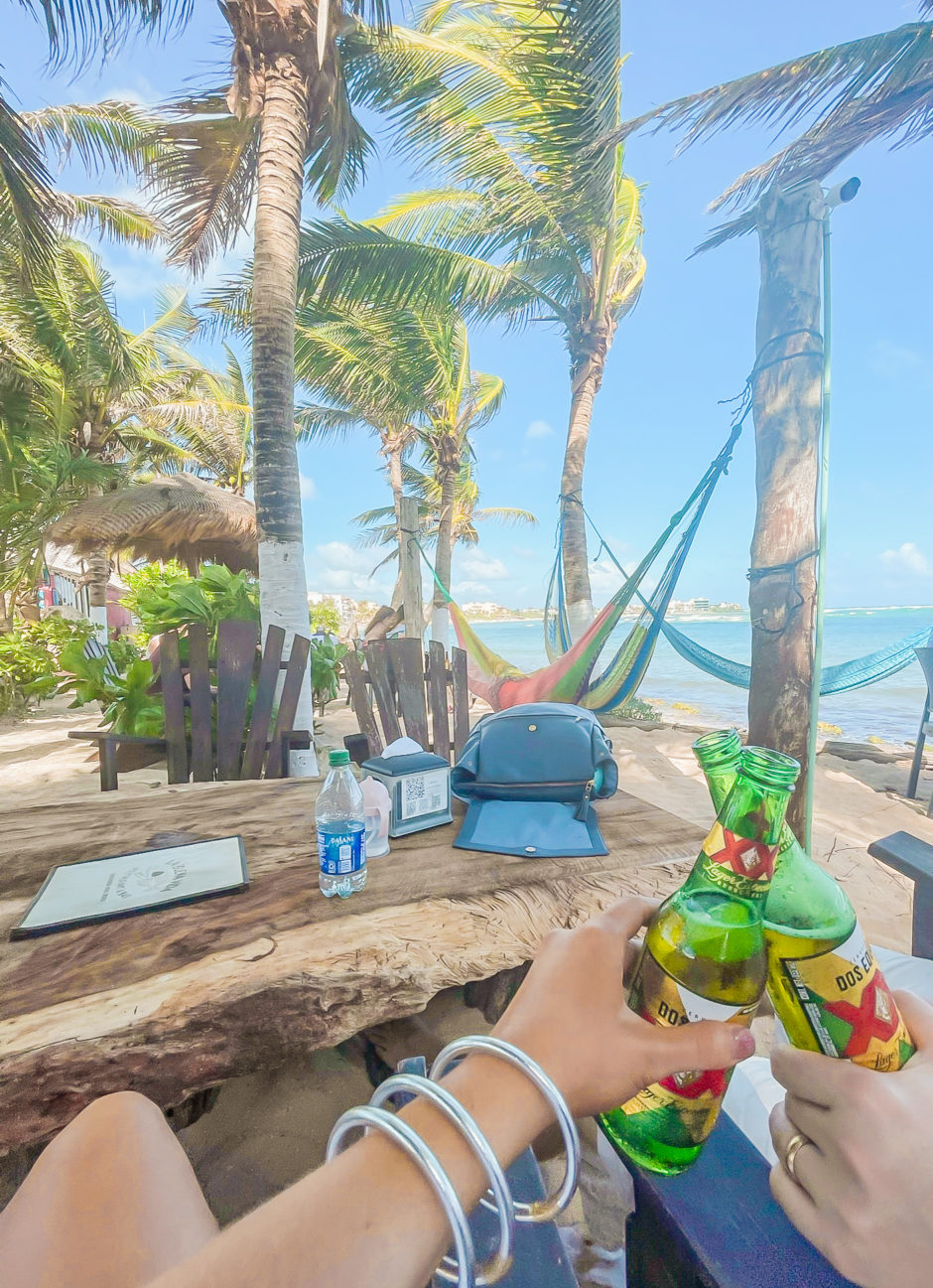 beach bars Akumal Mexico
