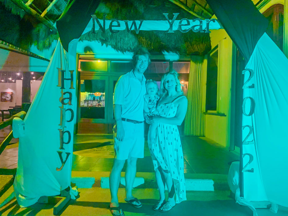 new years eve Akumal Mexico