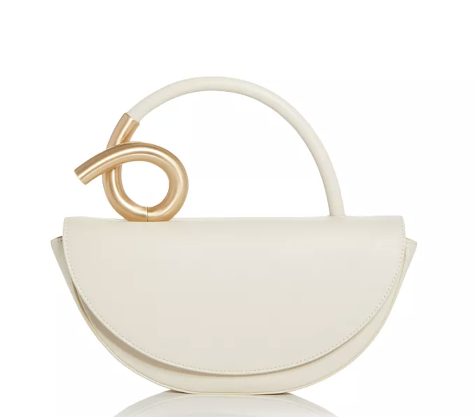 Cult Gaia Azariah Leather Top Handle Bag 