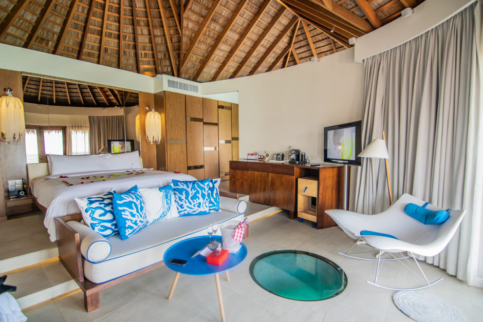 W Maldives Overwater Bungalow Room