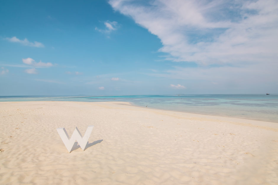 W Maldives Beach