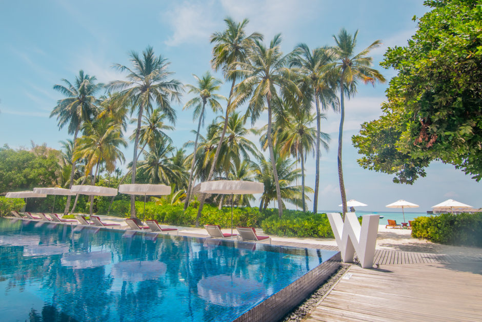 W Maldives Main Pool