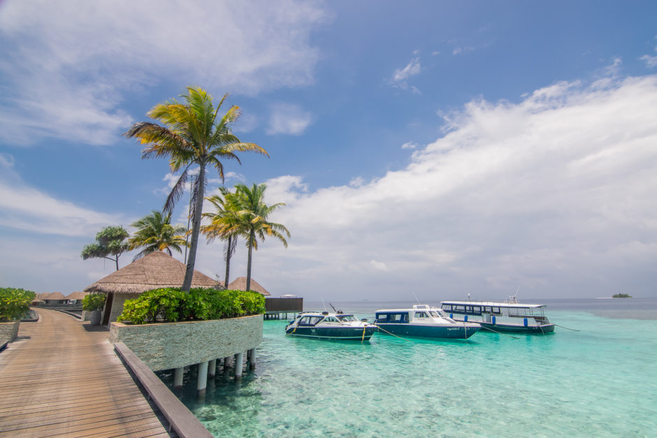 W Maldives Boats