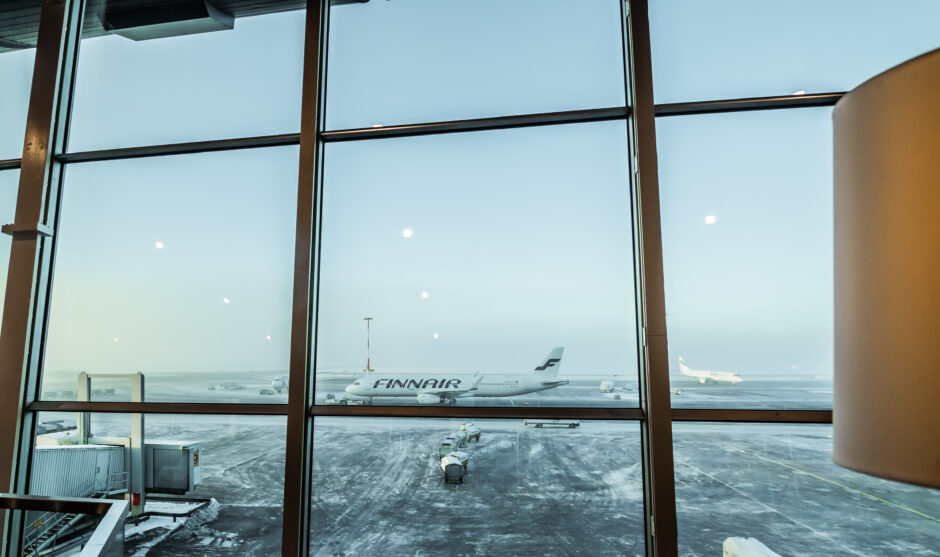 Helsinki International Air Plane