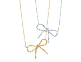 Tiffany Twist Bow Pendants