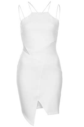 strappy step hem