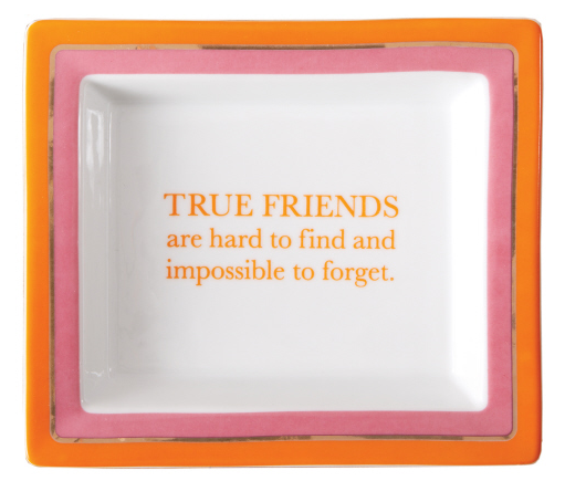 true friends twos company tray