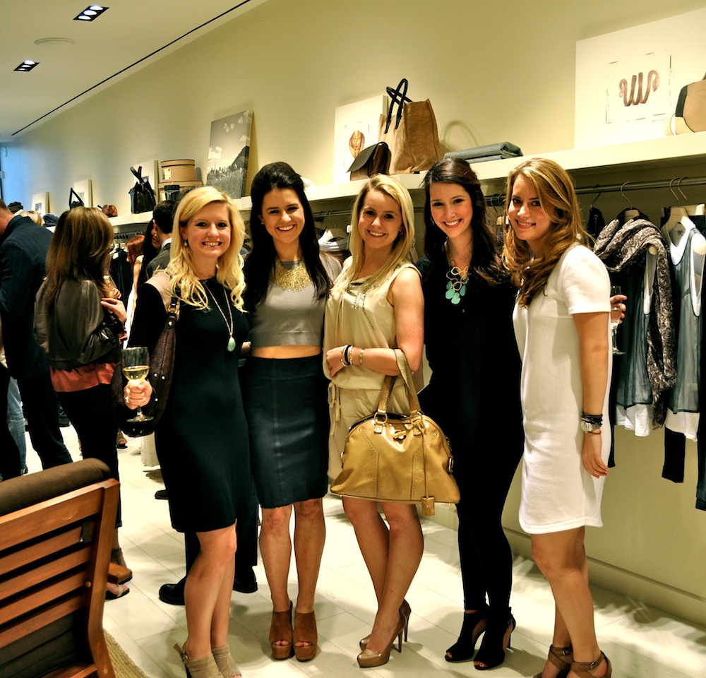 Brunello Cucinelli Opening - Ellen Flowers Blair Butler Janie Flowers