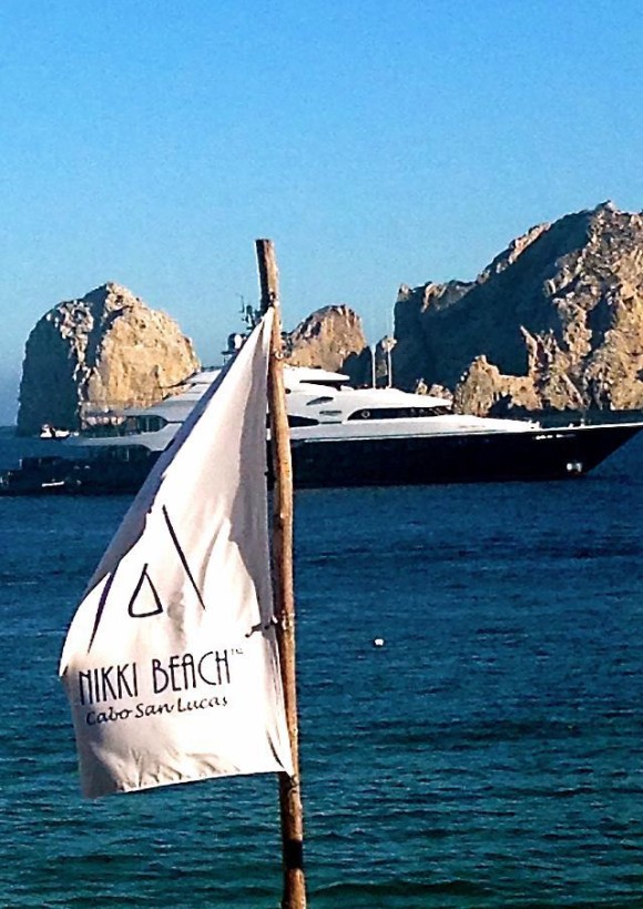 Nikki Beach Cabo yacht
