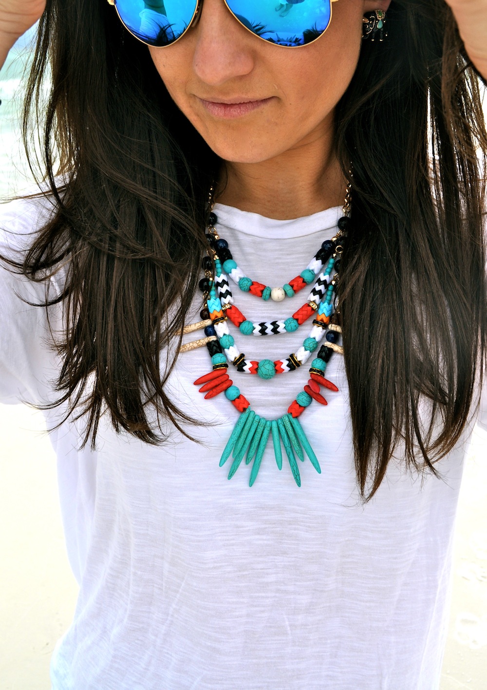 Aztec Statement Necklace