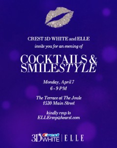ELLE & Crest Event Invite