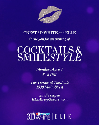ELLE & Crest Event Invite