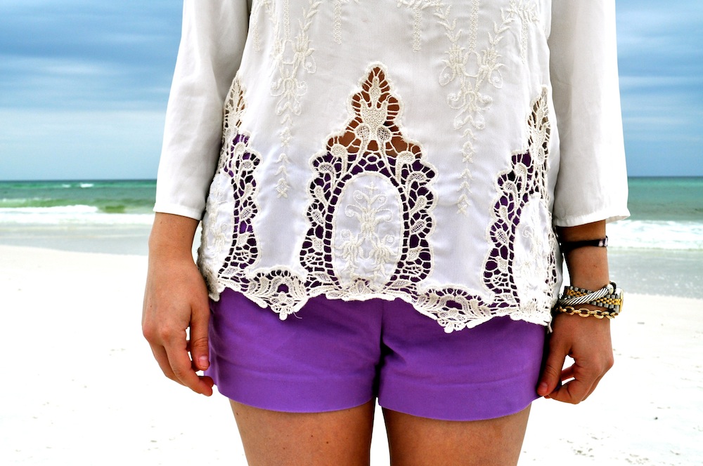 White Lace Top