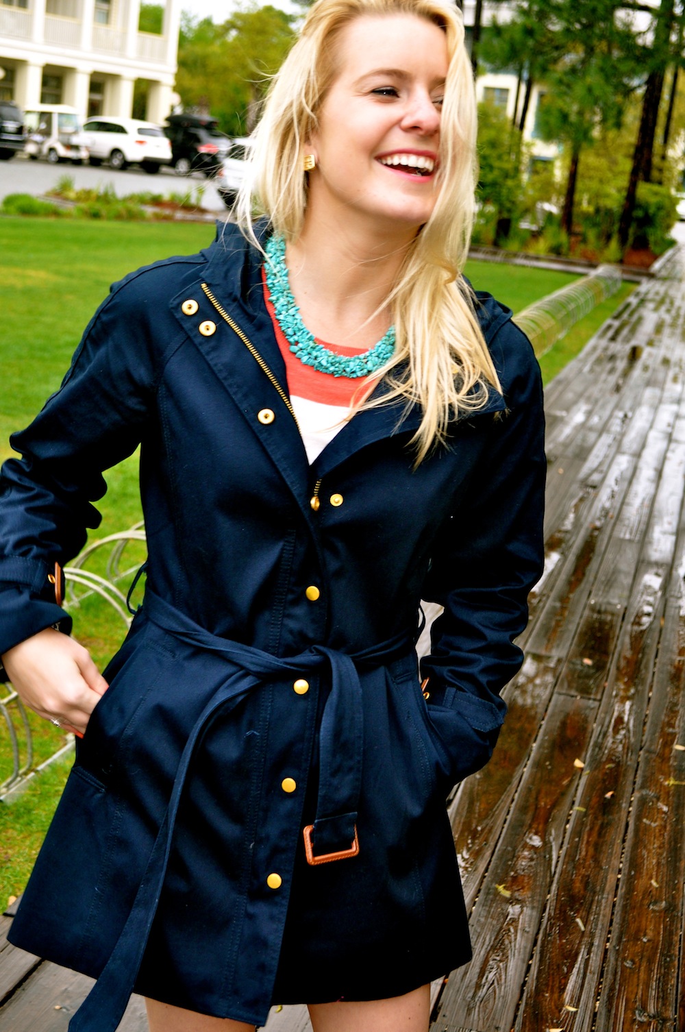 seaside rain jacket