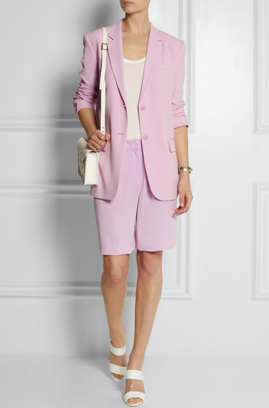 DKNY pink suit