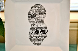 Dothan Dishique Plate