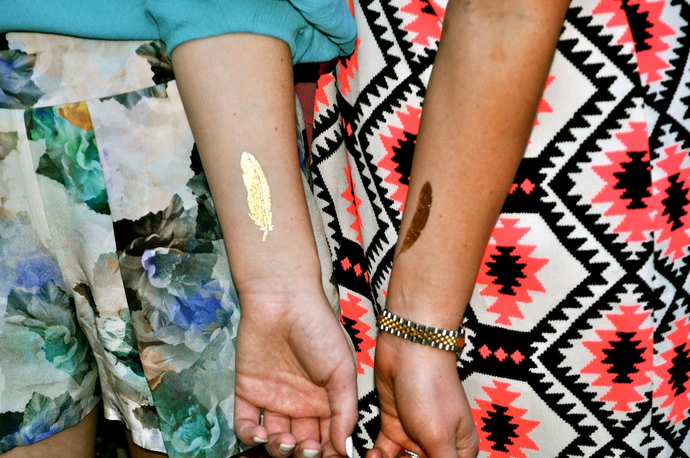 Flash Tattoo Feathers Dallas