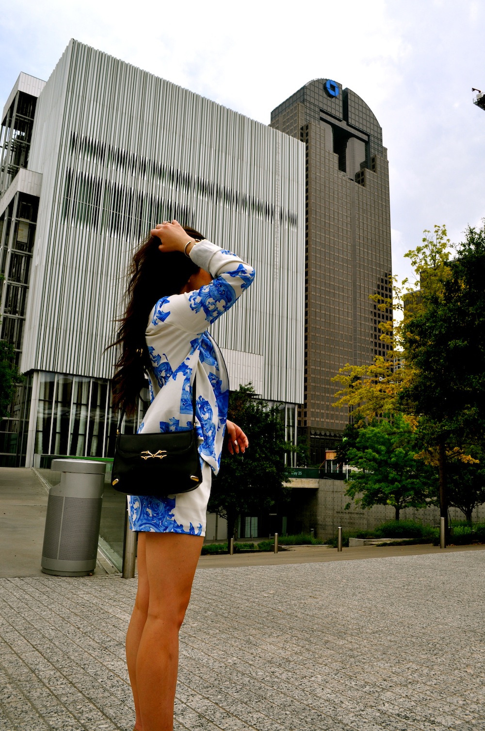 dallas fashion printed suit