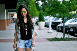 Casual Jean Shorts Look