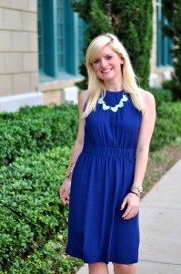 Classic Blue Dress