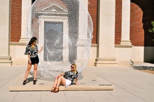 Jaume Plensa Sculpture SMU Fashion