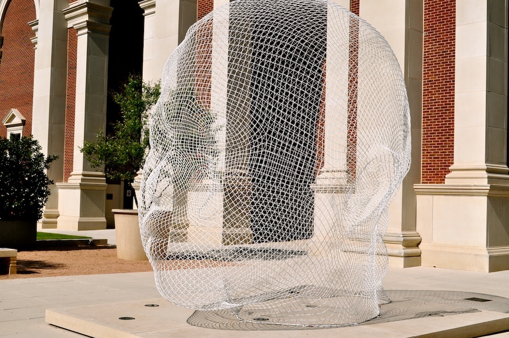 Jaume Plensa Sculpture SMU Fashion