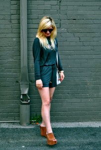 casual romper look