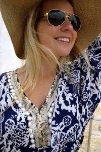 lilly pulitzer coverup florida beach