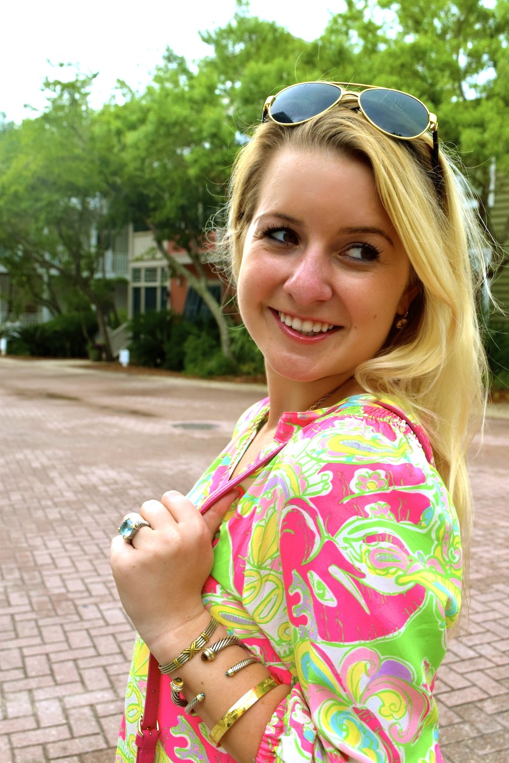 lilly pulitzer elsa top seaside florida