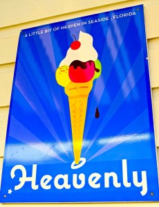 seaside ice cream shop