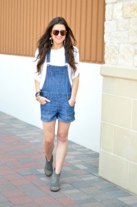 Express short overalls