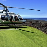 helecopter at kukio