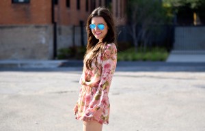 flare sleeve romper
