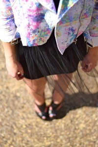 tulle skirt