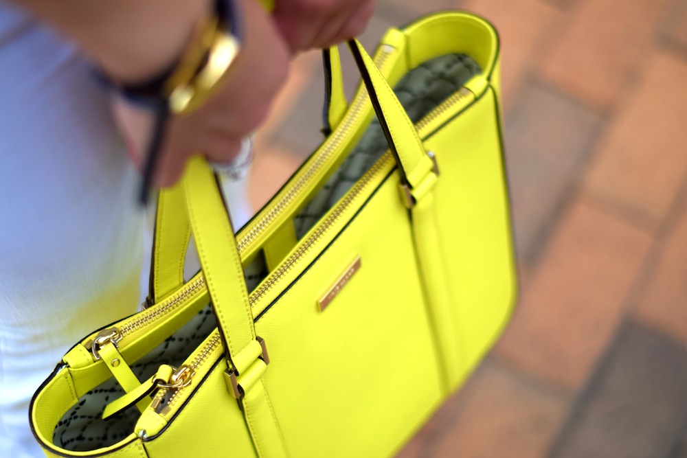 Neon Kate Spade Bag
