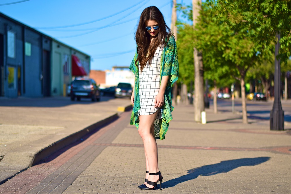 kimono and dress