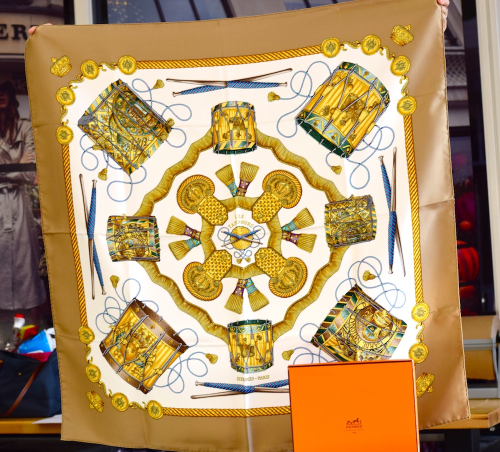 second hand hermes scarf