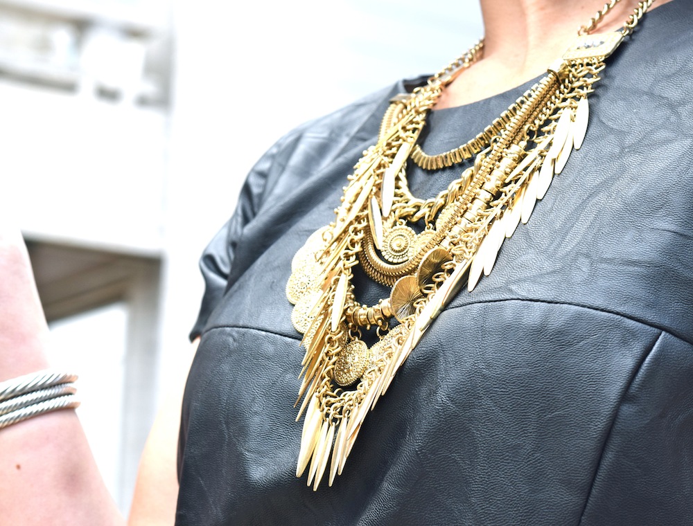 Gold Statement Necklace