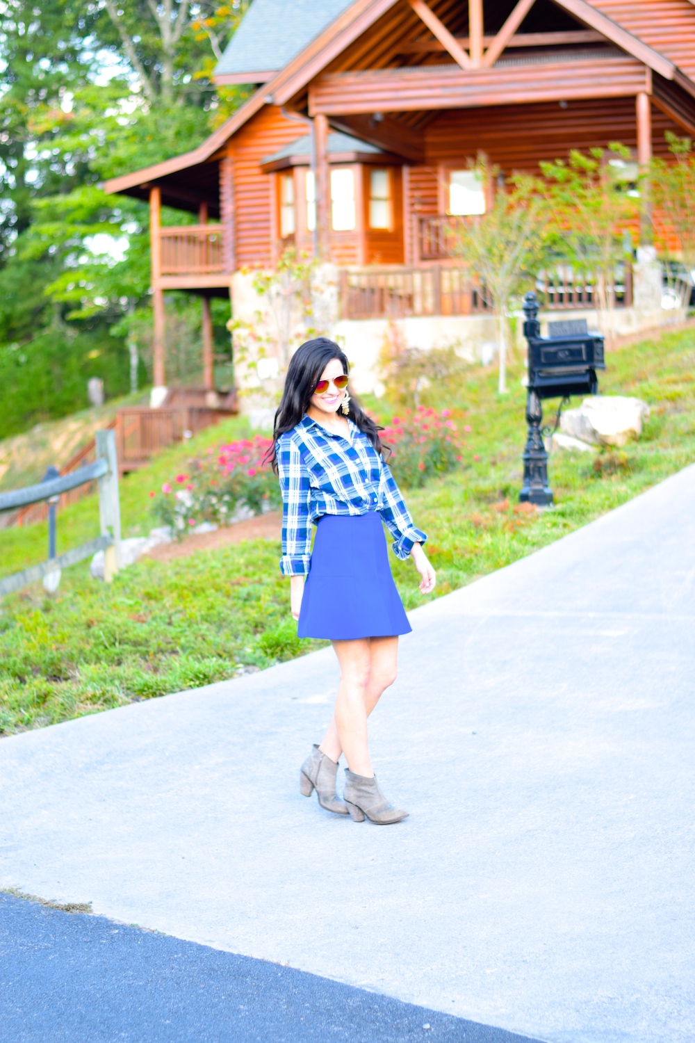 One Flared Skirt, Two Ways