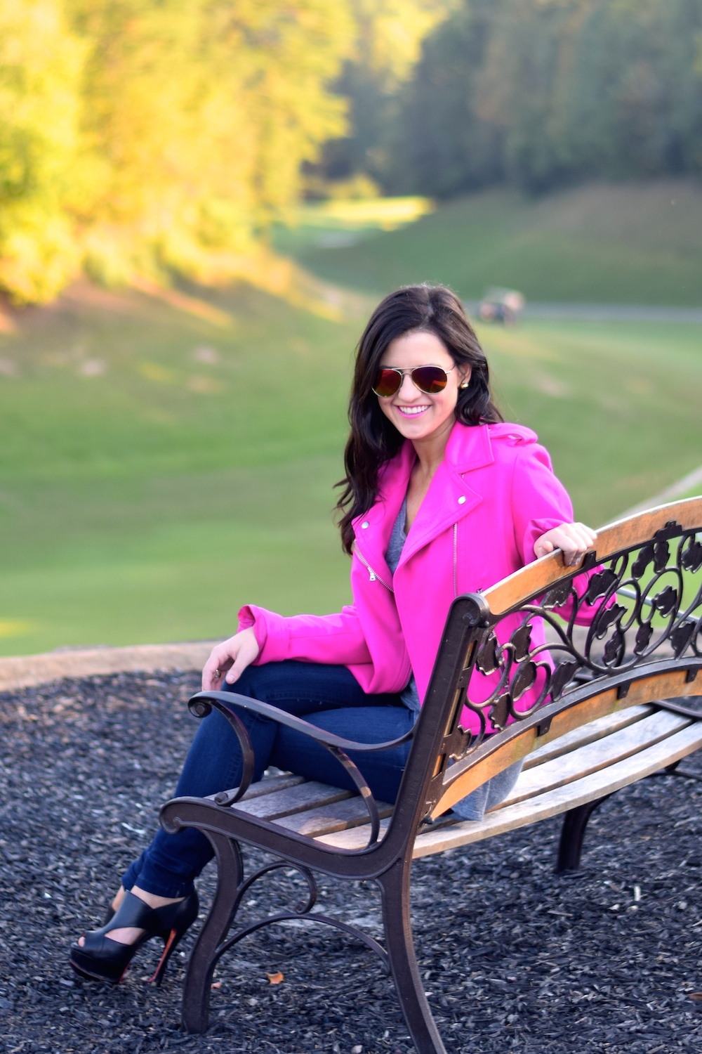Pink Coat for Fall
