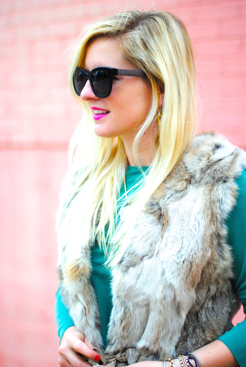 fur vest fall trend