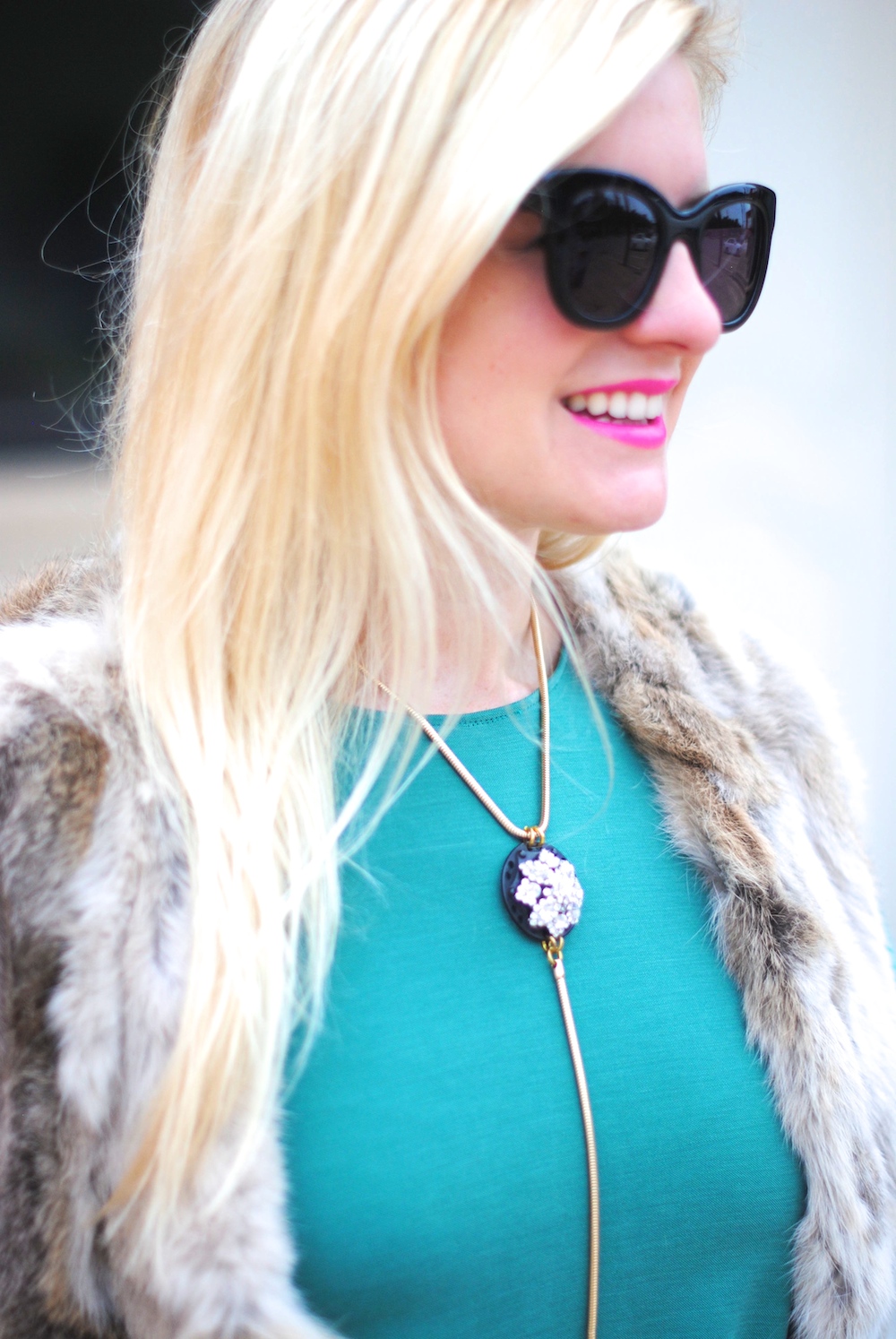 green dress with vest