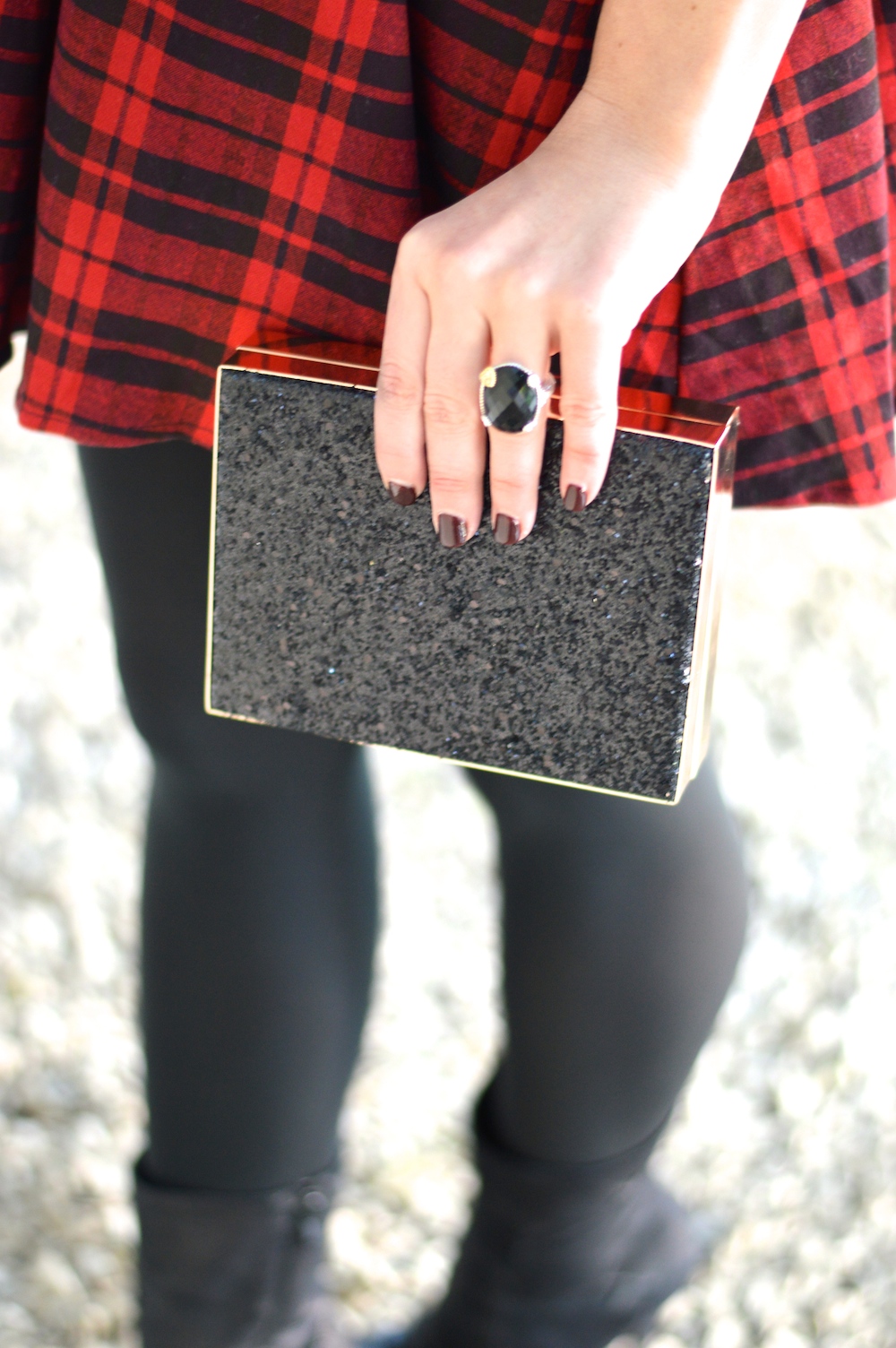 Glitter Clutch