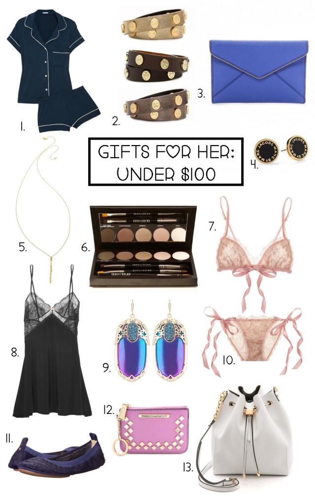 GIFTS FOR HER: Under $100