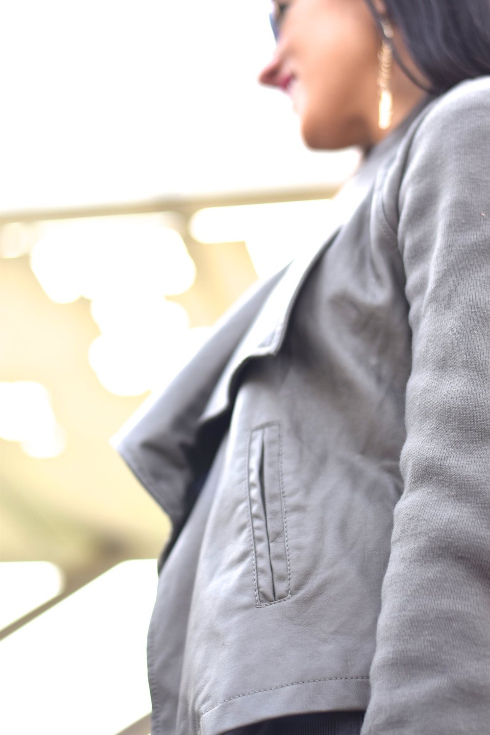 gray jacket fall